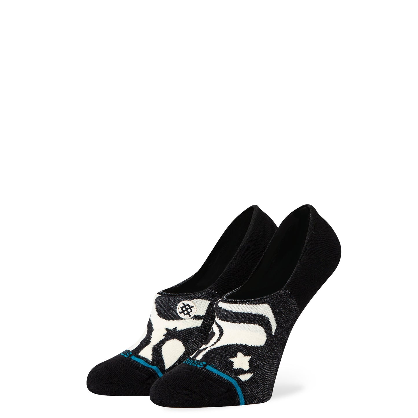 Stance Star Swirl No Show Sock Black