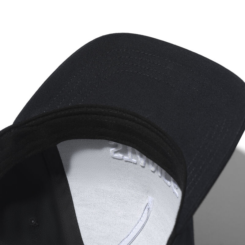 Stance Icon Snapback Hat Black White