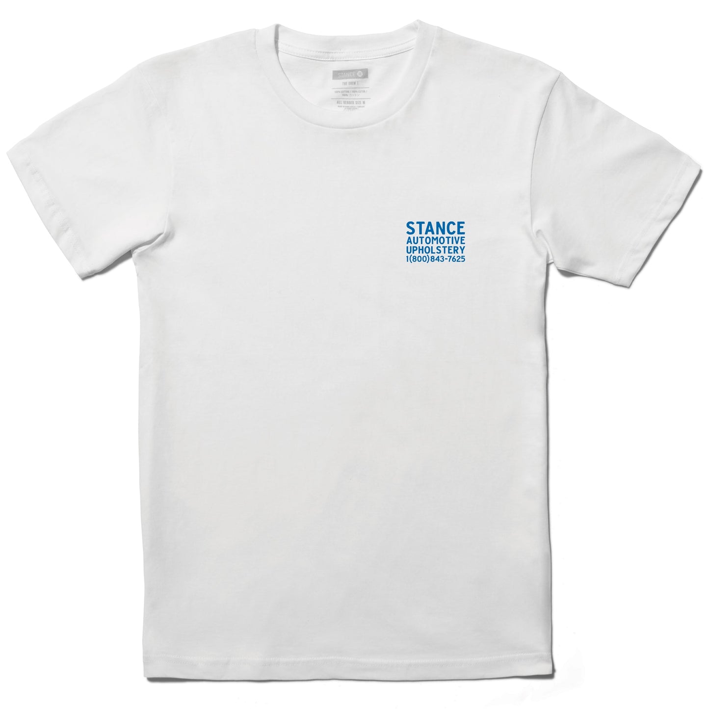 Stance Quality Threads Tee White