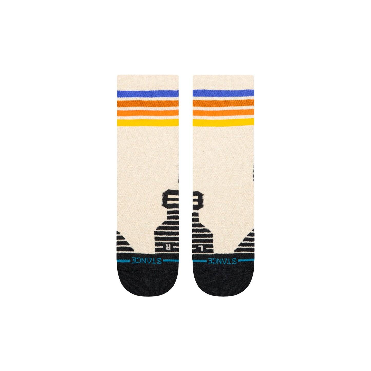 Stance Bridgerton Mid Crew Sock Canvas