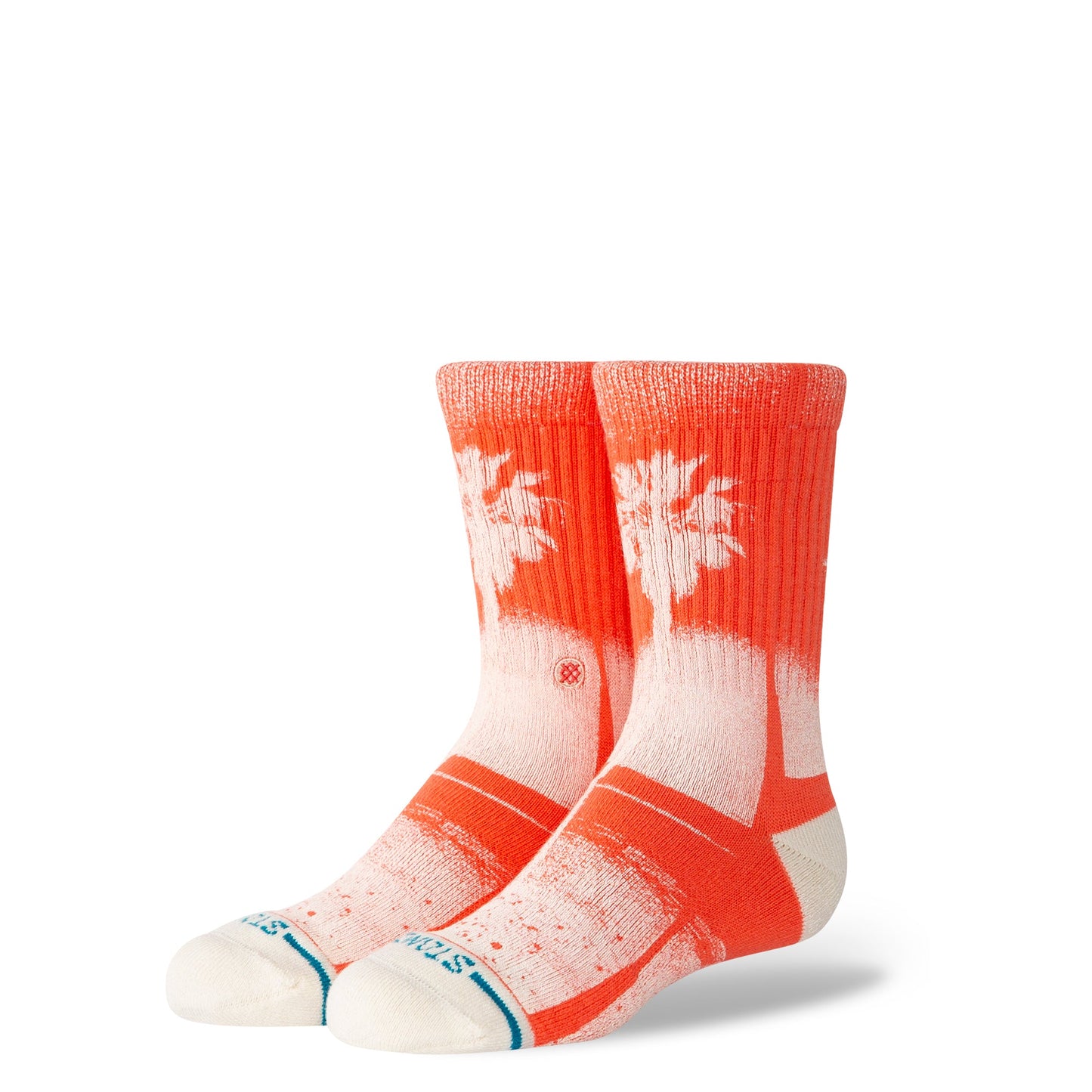 Stance Paradise Kids Crew Sock Coral
