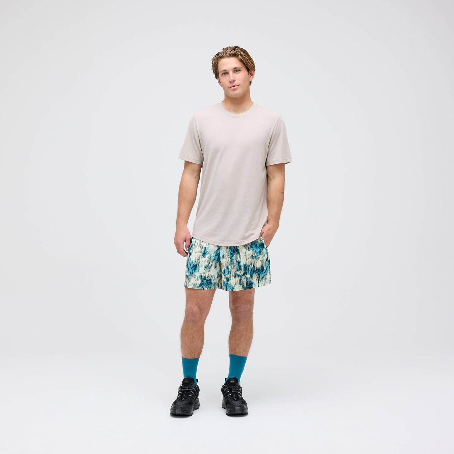 Stance Fragment 2.0 Short Sleeve Tee String Grey |model