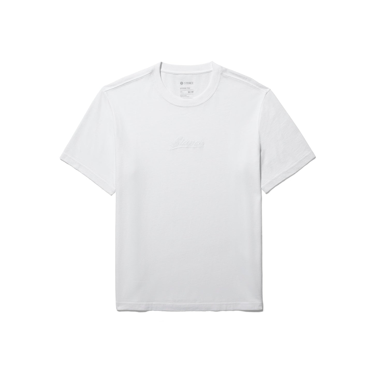 Stance Studio Organic Cotton Tee White