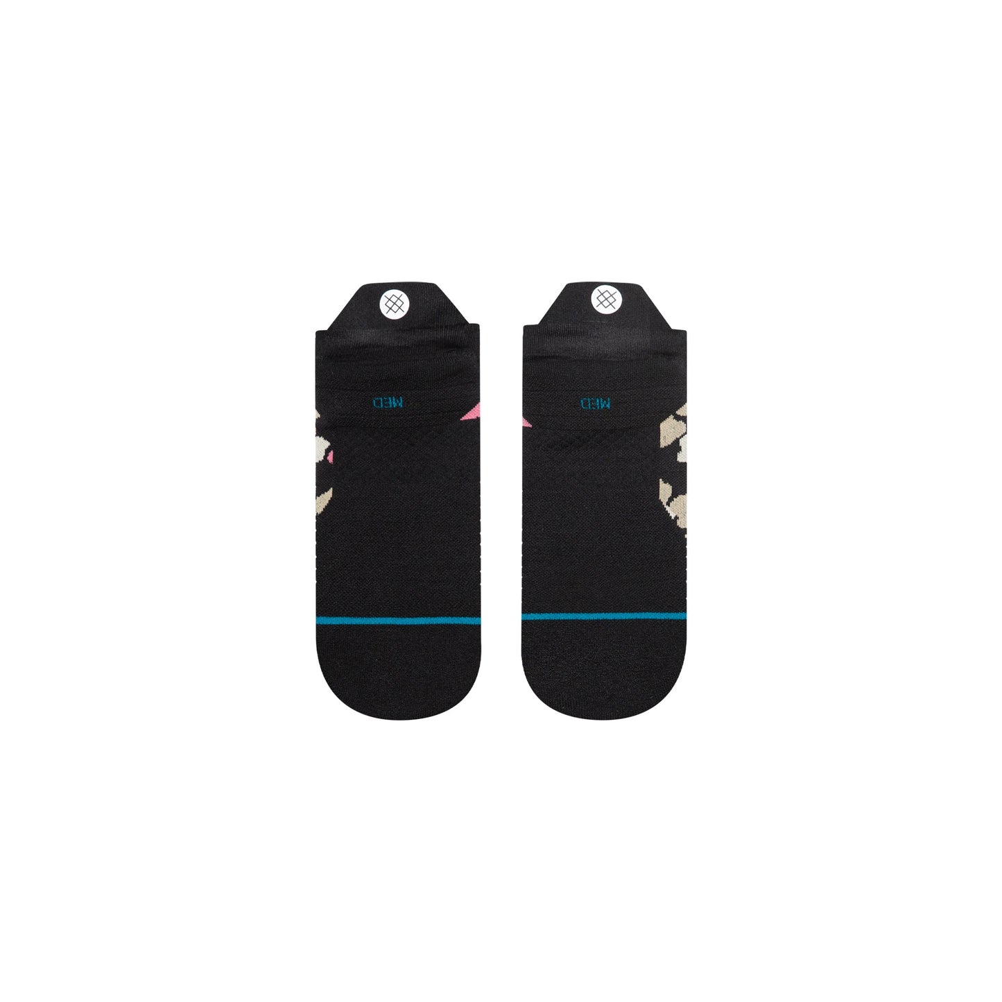 CAMO FLORAL LIGHT TAB SOCK