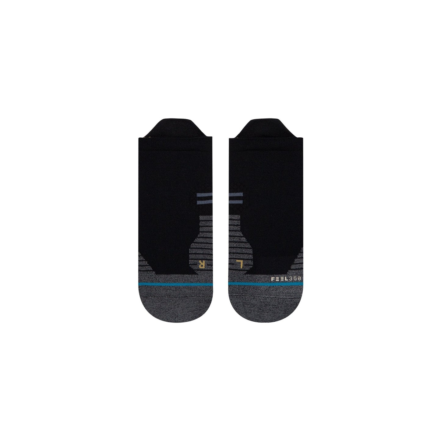 Stance Run Light Tab Sock Black