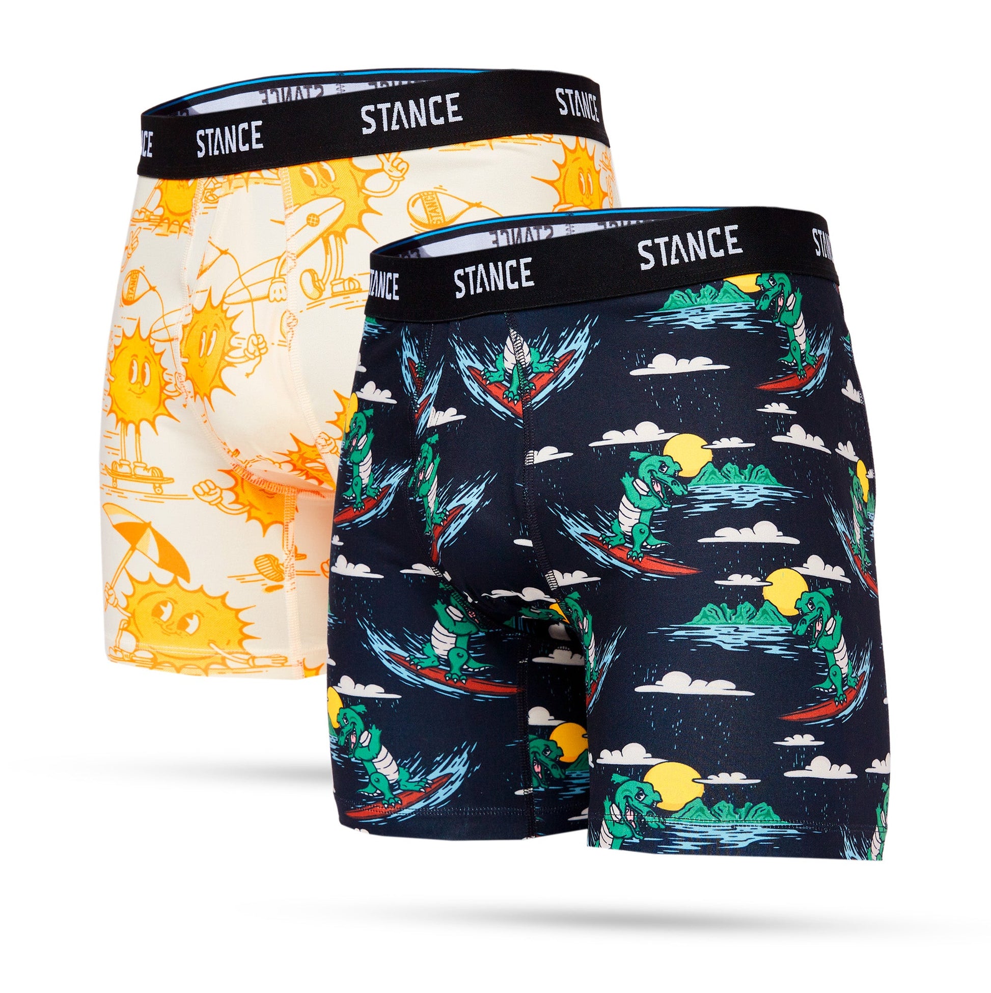 Stance Boxer Brief 2 Pack Black / White