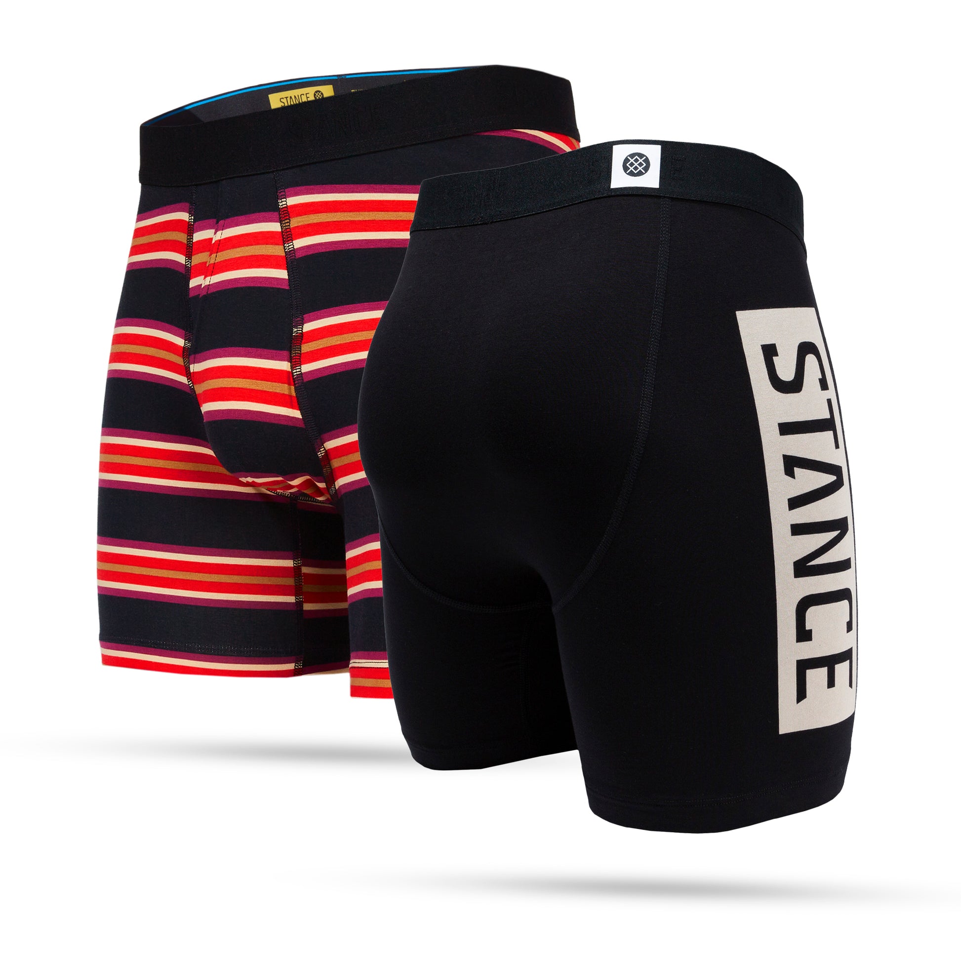 Stance Boxer Brief 2 Pack Red / Black