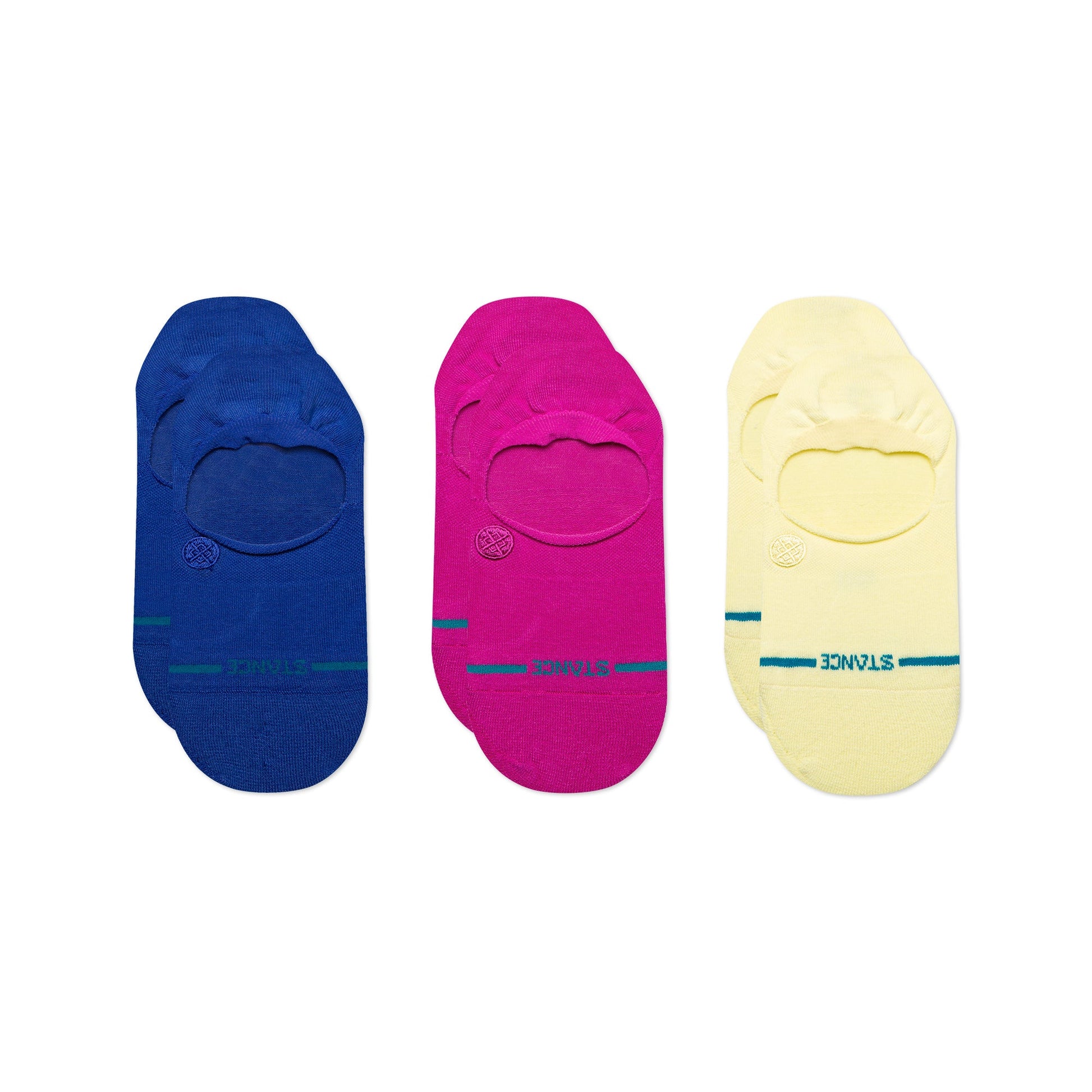 Stance Womens Icon No Show Sock 3 Pack - Cobalt Blue
