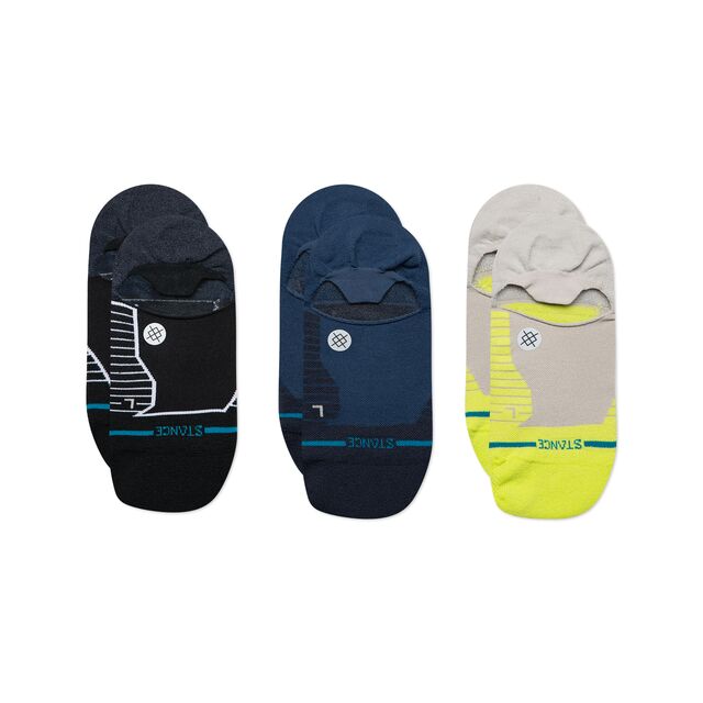 Stance Light No Show Sock 3 Pack Navy