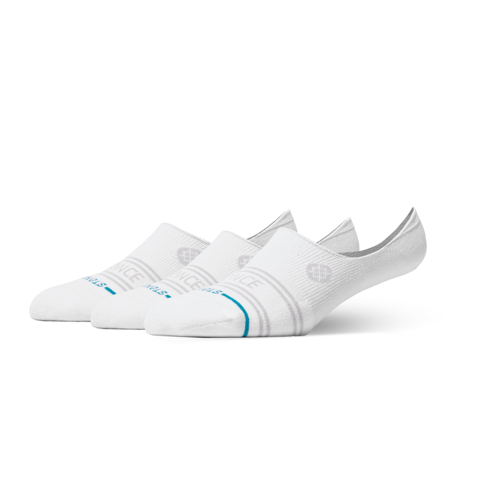 Stance Vital 2 Pack No Show White