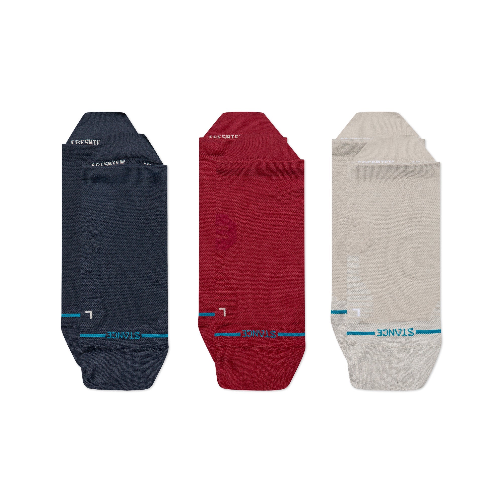 Stance Solid Ultra Light Tab Sock 3 Pack Navy