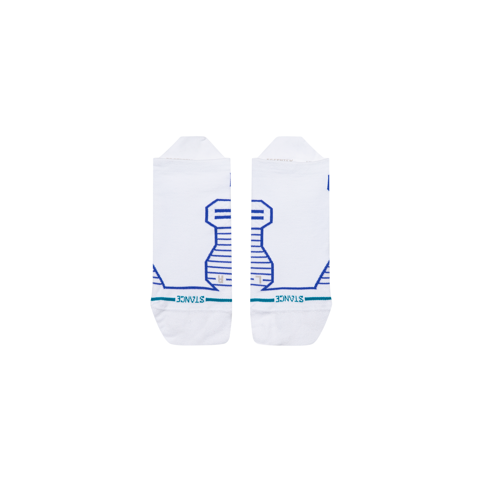 Stance Variegated Ultra Light Tab Sock White