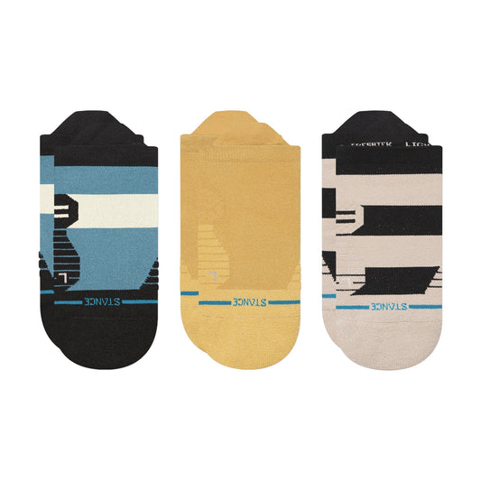 Stance Flat Out Ok Light Tab Sock 3 Pack Teal