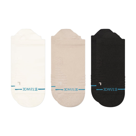 Stance Back To The Mid Tab Sock 3 Pack Canvas