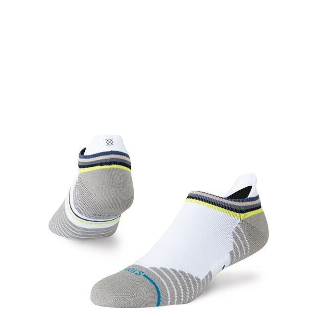 Stance Line Up Mid Tab Sock White