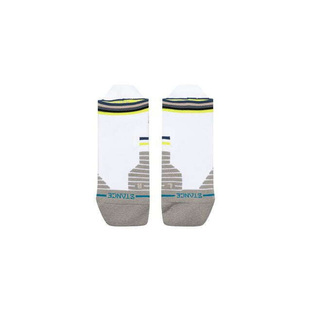Stance Line Up Mid Tab Sock White