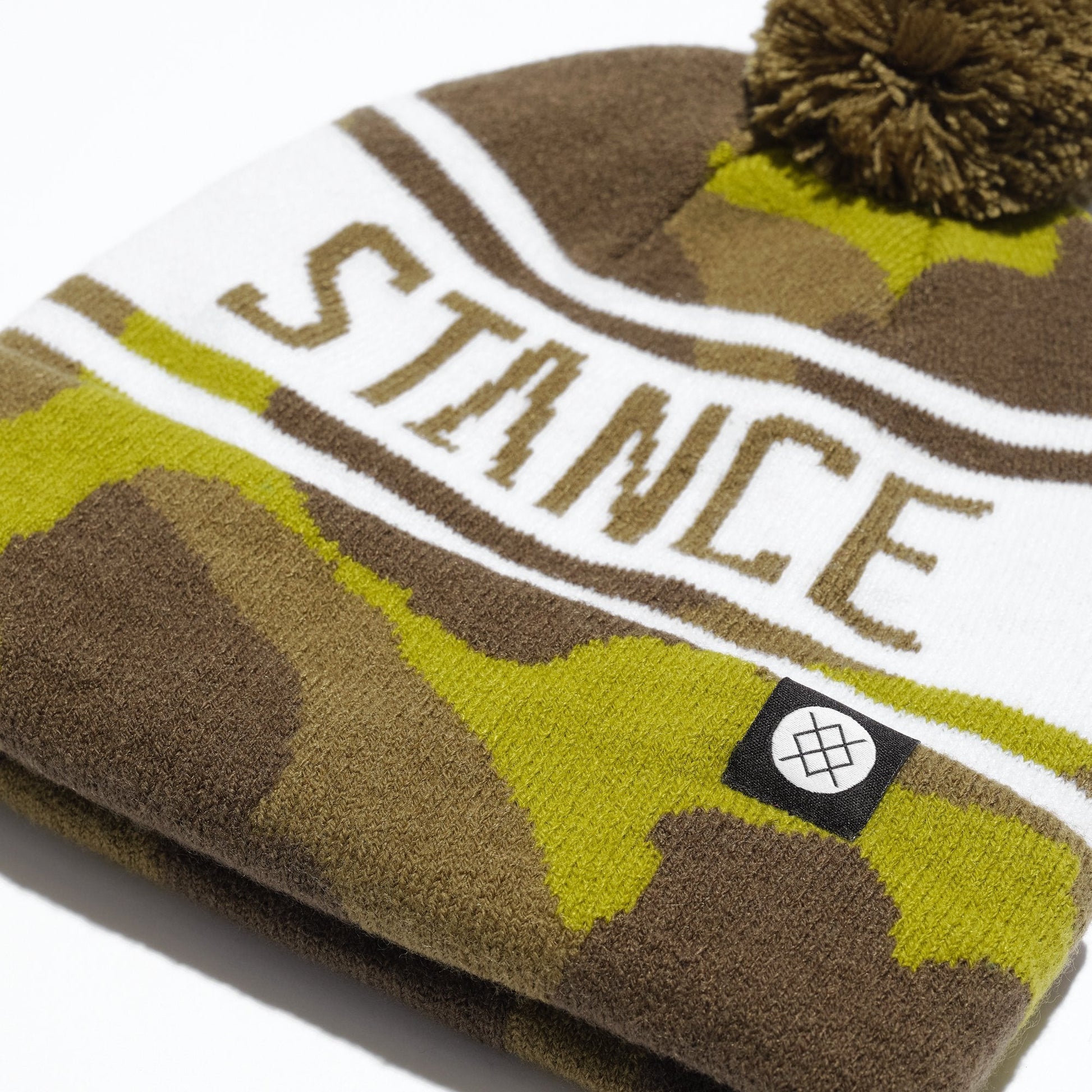 Stance OG Pom Beanie Camo