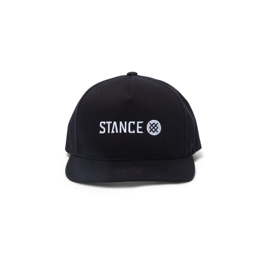 Stance Icon Snapback Hat Black