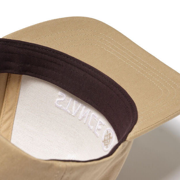 Stance Icon Snapback Hat Khaki