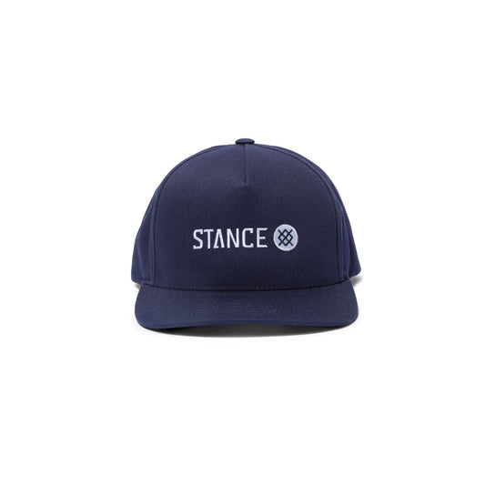 Stance Icon Snapback Hat Navy