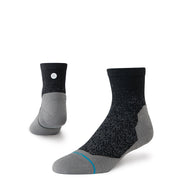 Stance Powder Split Light Quarter Sock Black