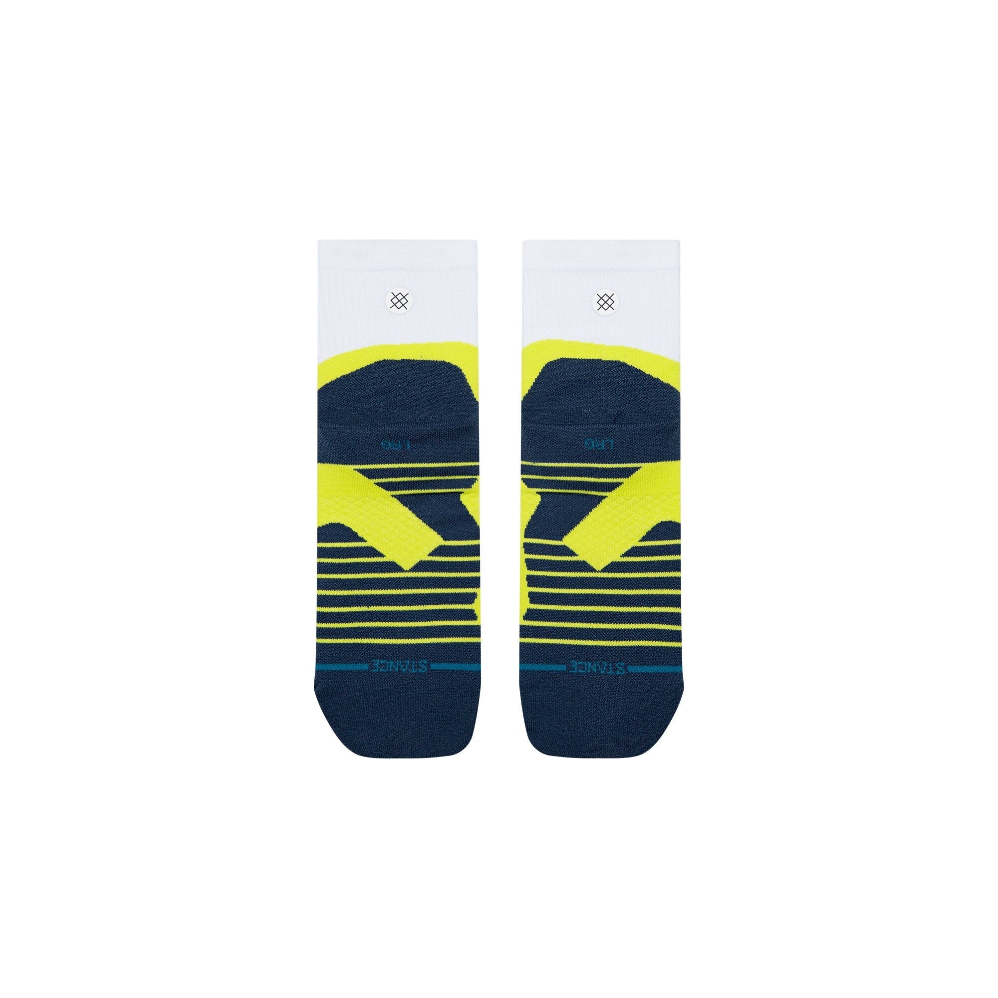 Stance Pace Light Quarter Sock Volt