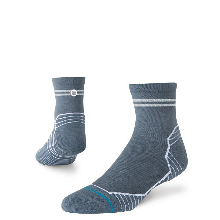 Stance Reflector Light Quarter Sock Turbulence