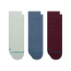 Stance Icon Quarter Sock 3 Pack Pale Blue