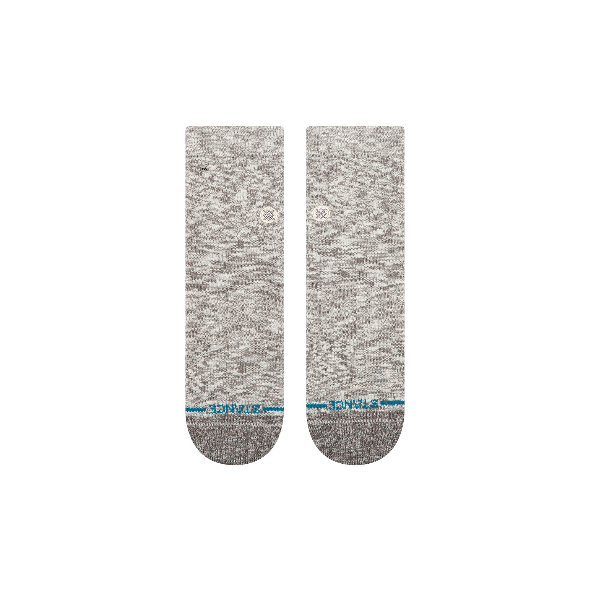 Stance Slub Quarter Sock Grey