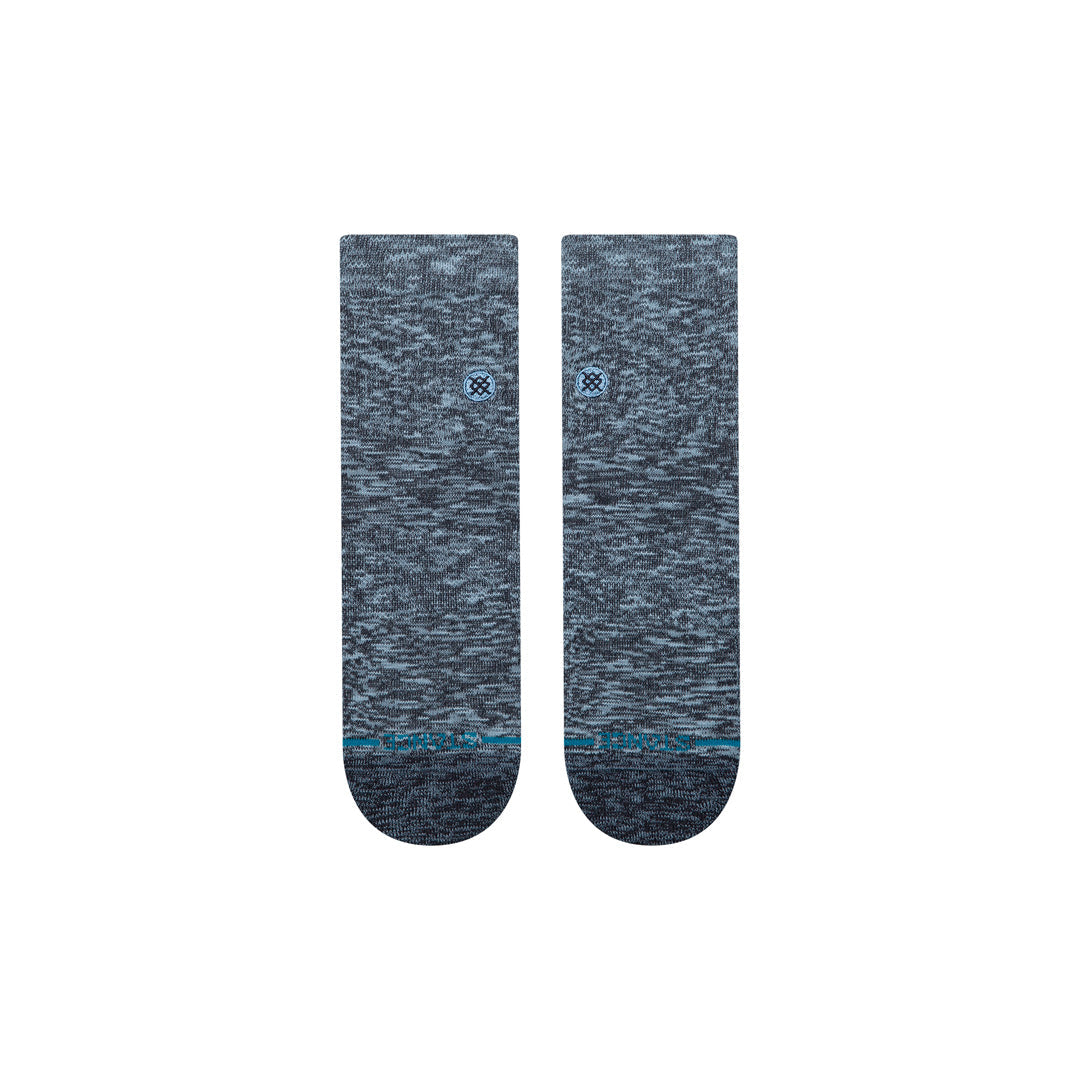 Stance Slub Quarter Sock Navy