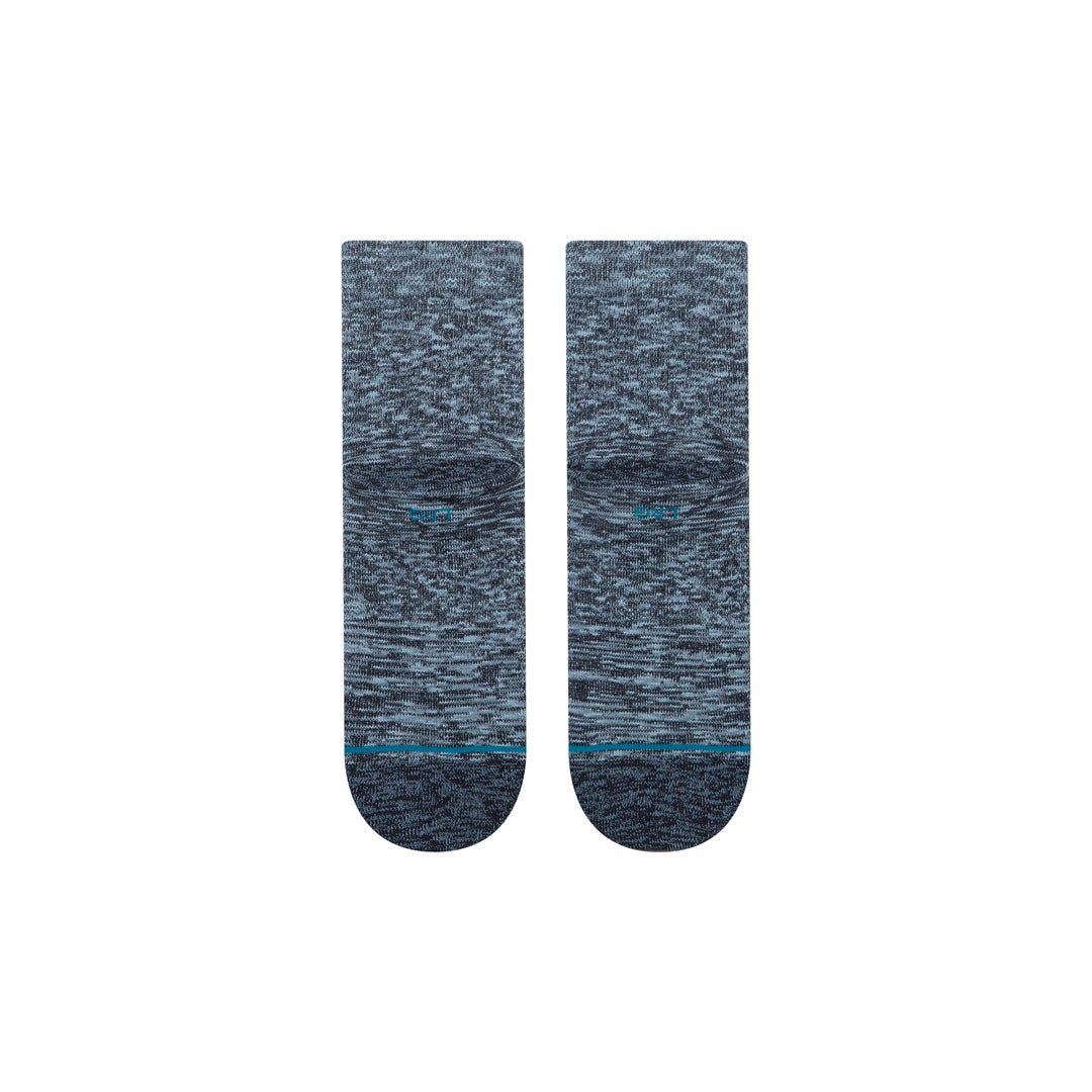 Stance Slub Quarter Sock Navy