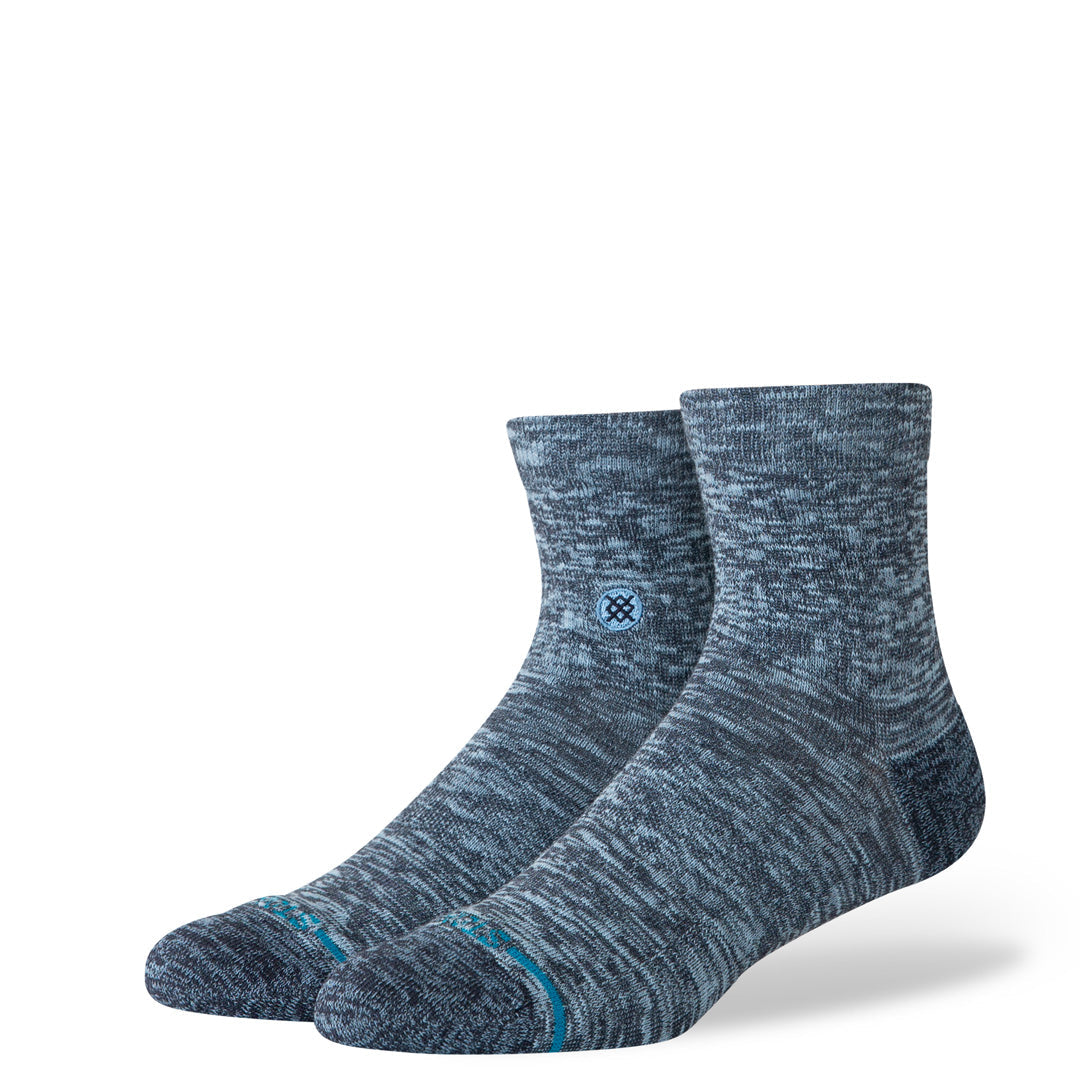 Stance Slub Quarter Sock Navy