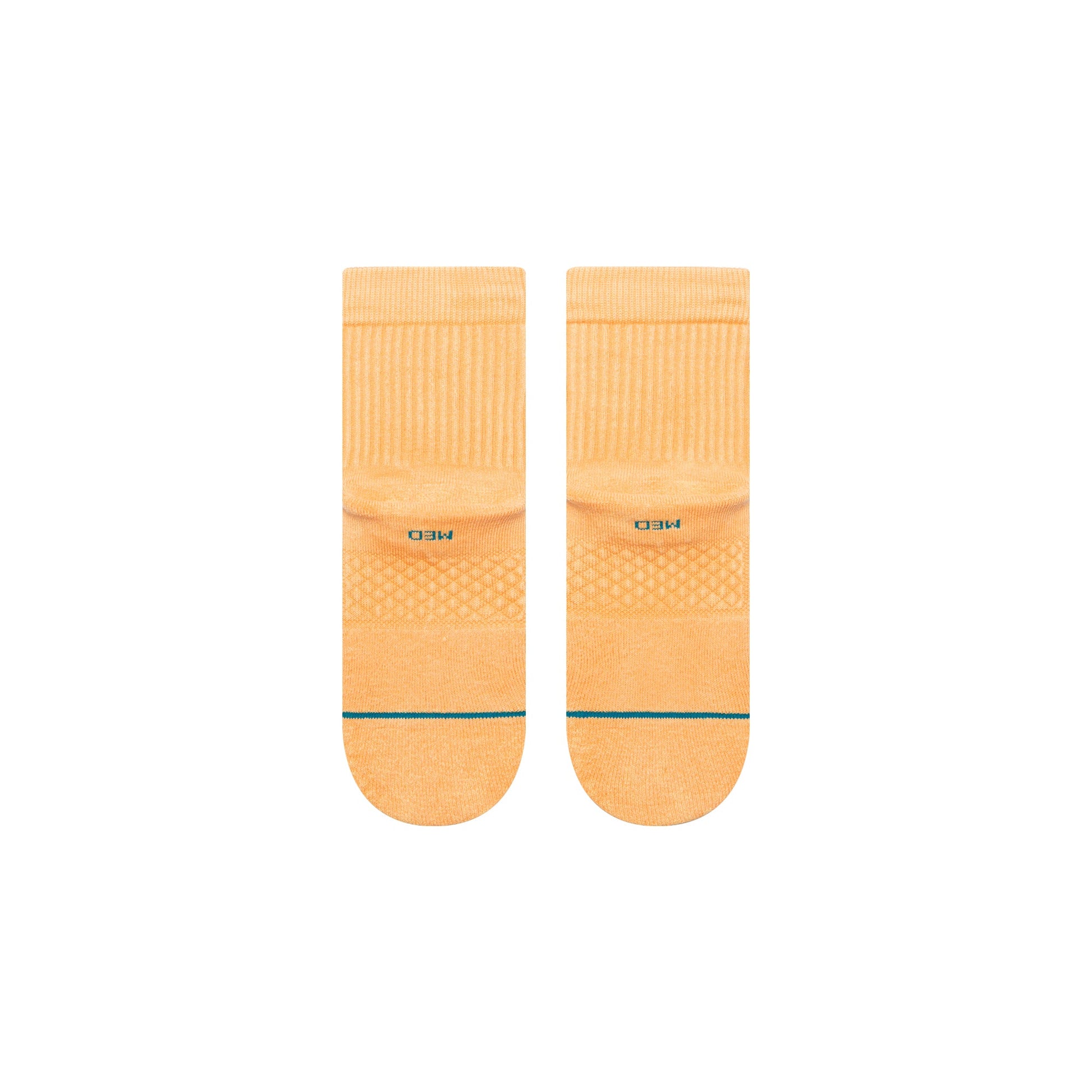 Stance Icon Washed Quarter Sock Peach