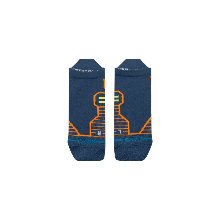 Stance Variegated Mid Tab Sock Navy