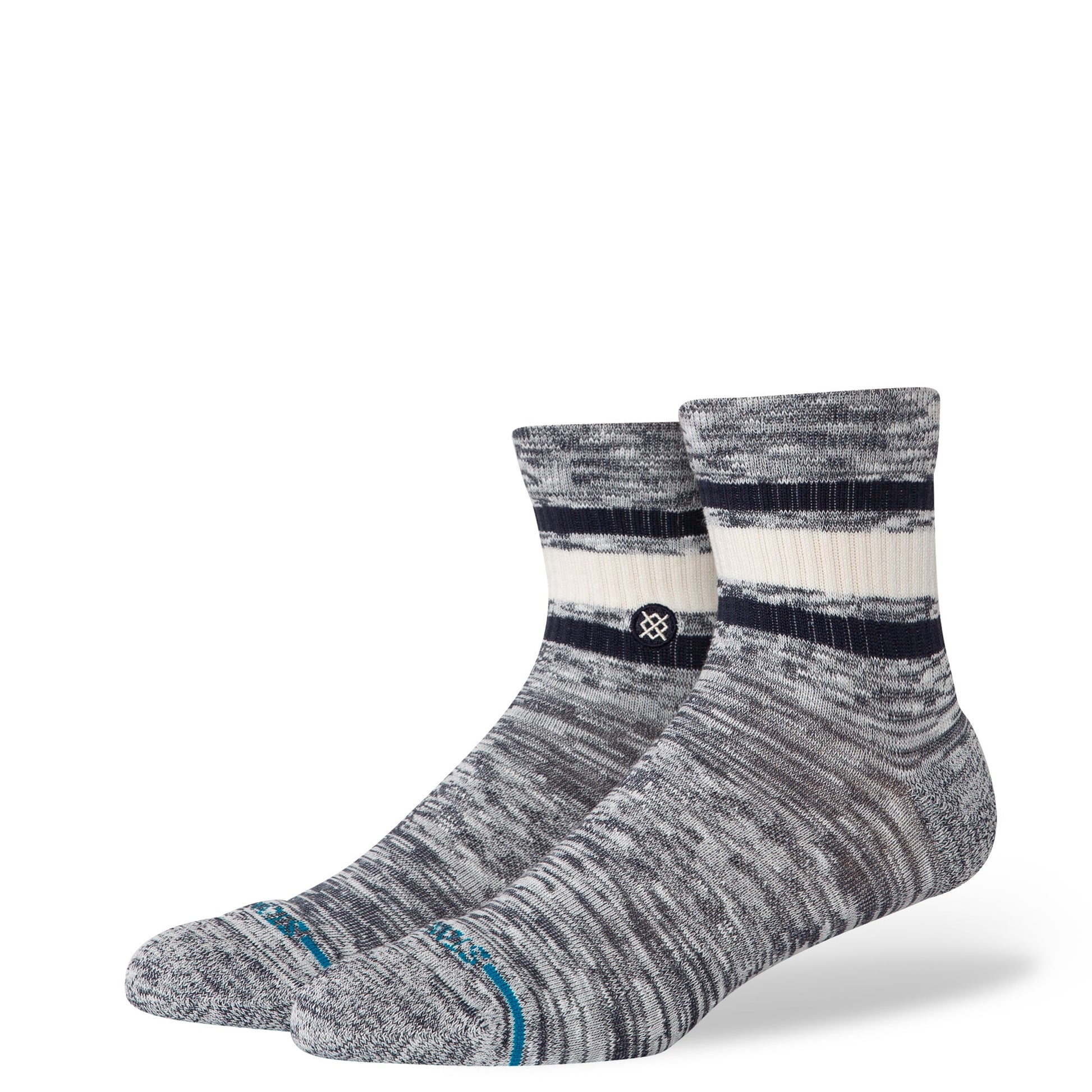 Stance Slub Boyd Quarter Sock Blue