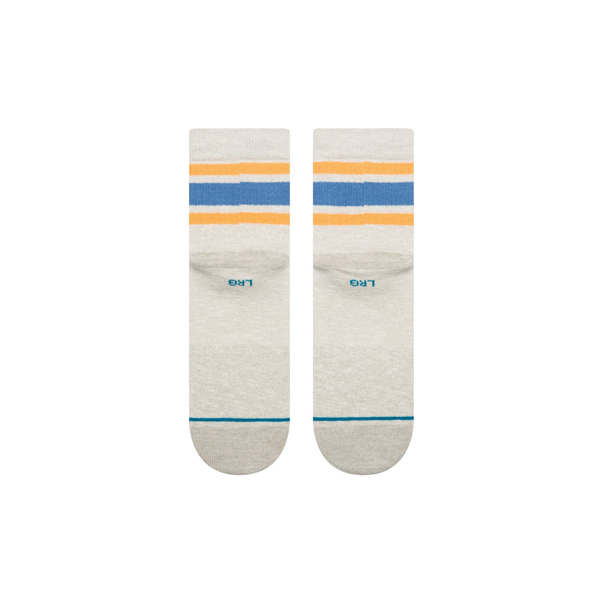 Stance Slub Boyd Quarter Sock - Heather Grey