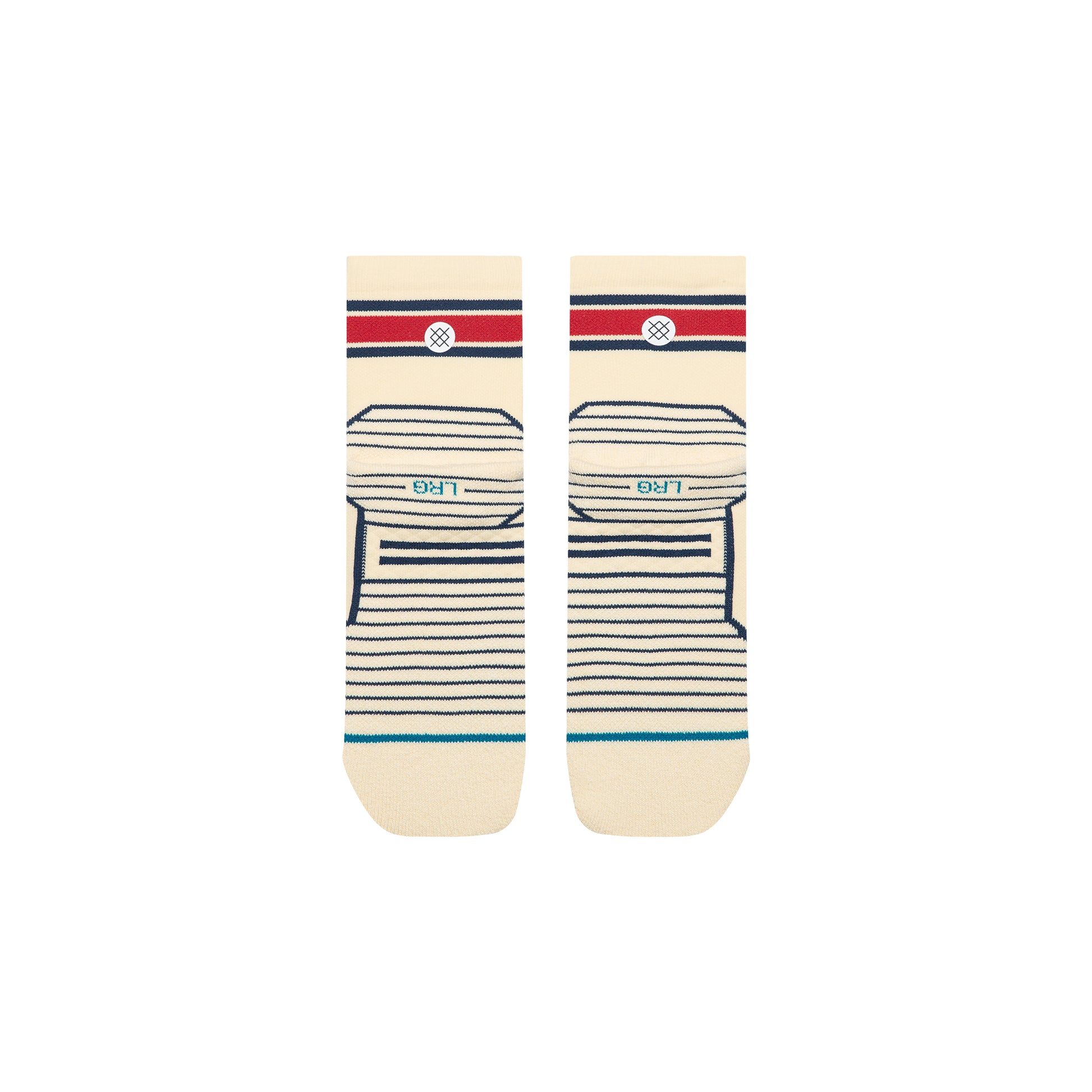 Stance Boyd Golf Mid Quarter Sock Canvas