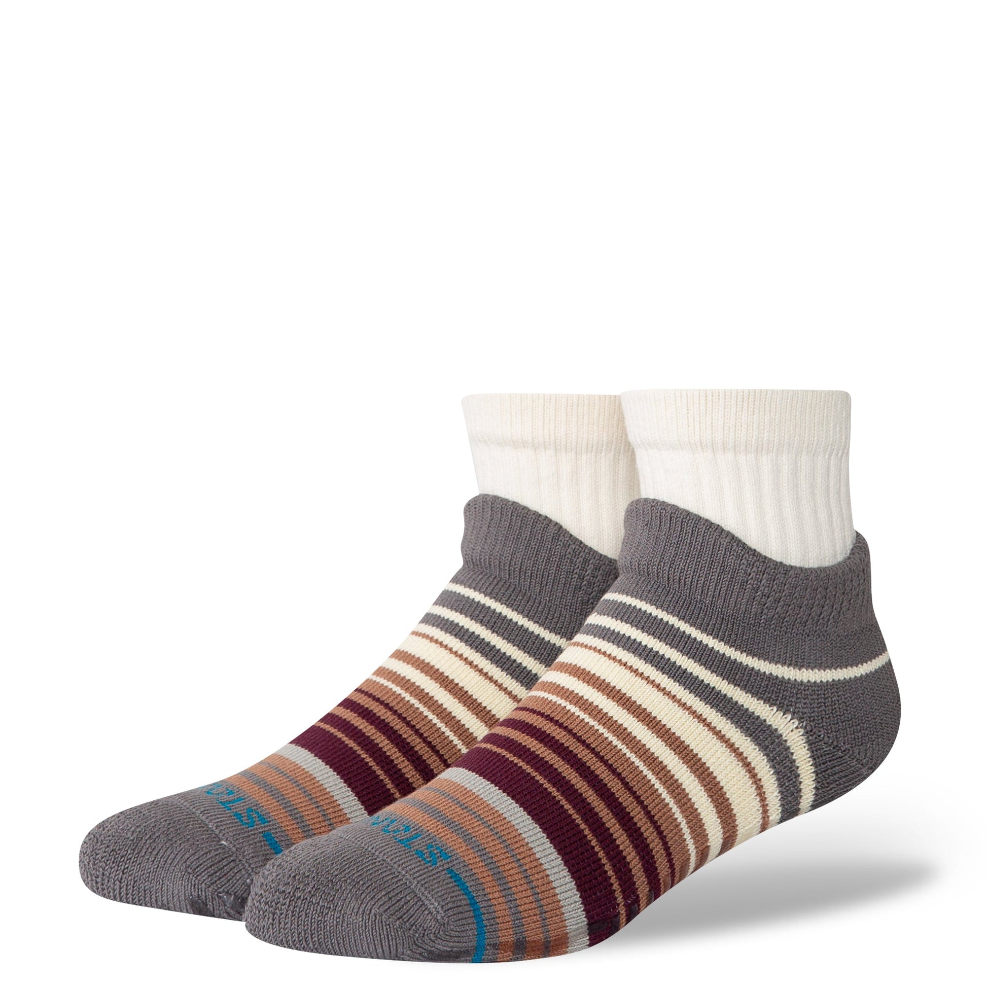Stance Curren Slipper Sock Dark Grey