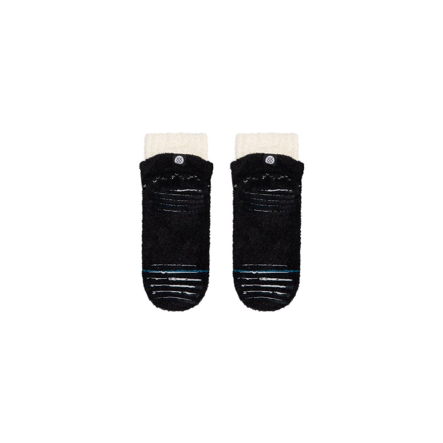 Stance Snowflake Cozy Slipper Sock Black