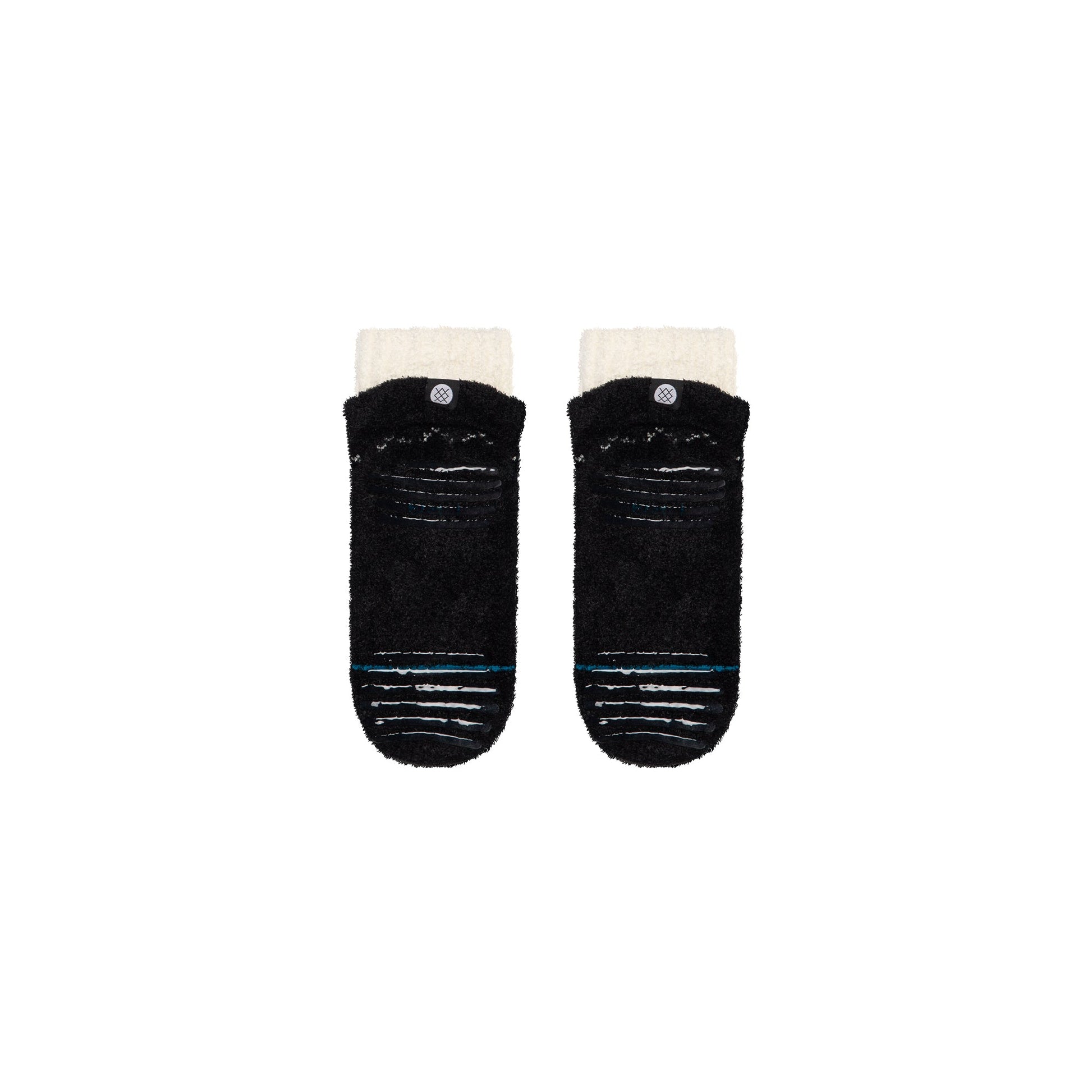 Stance Snowflake Cozy Slipper Sock Black