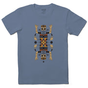 Stance Coastal Opposites Tee Stone Blue