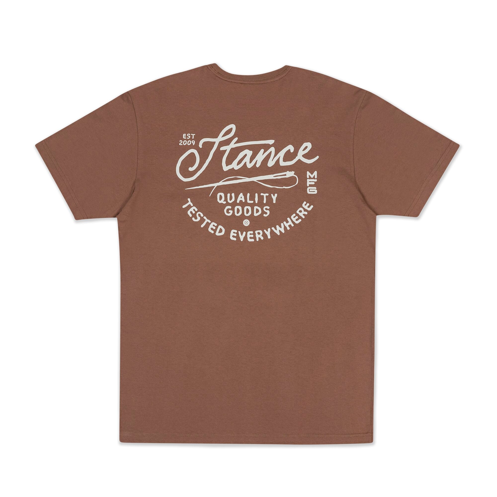 Stance Standard Issue Tee Acorn