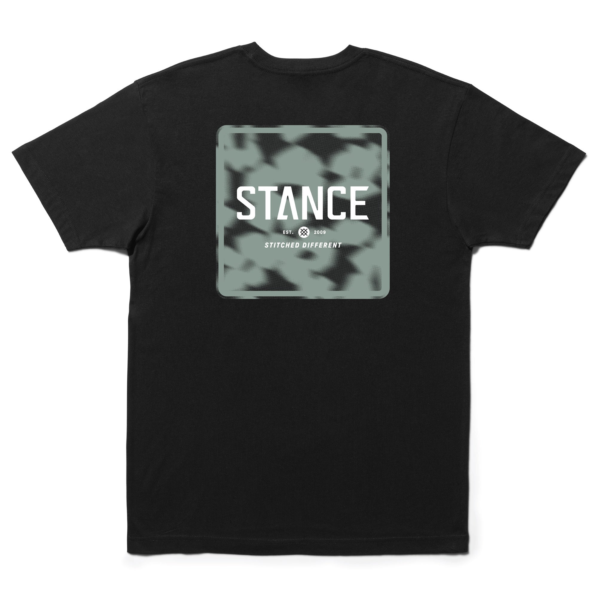 Stance Box Blur T-Shirt Black