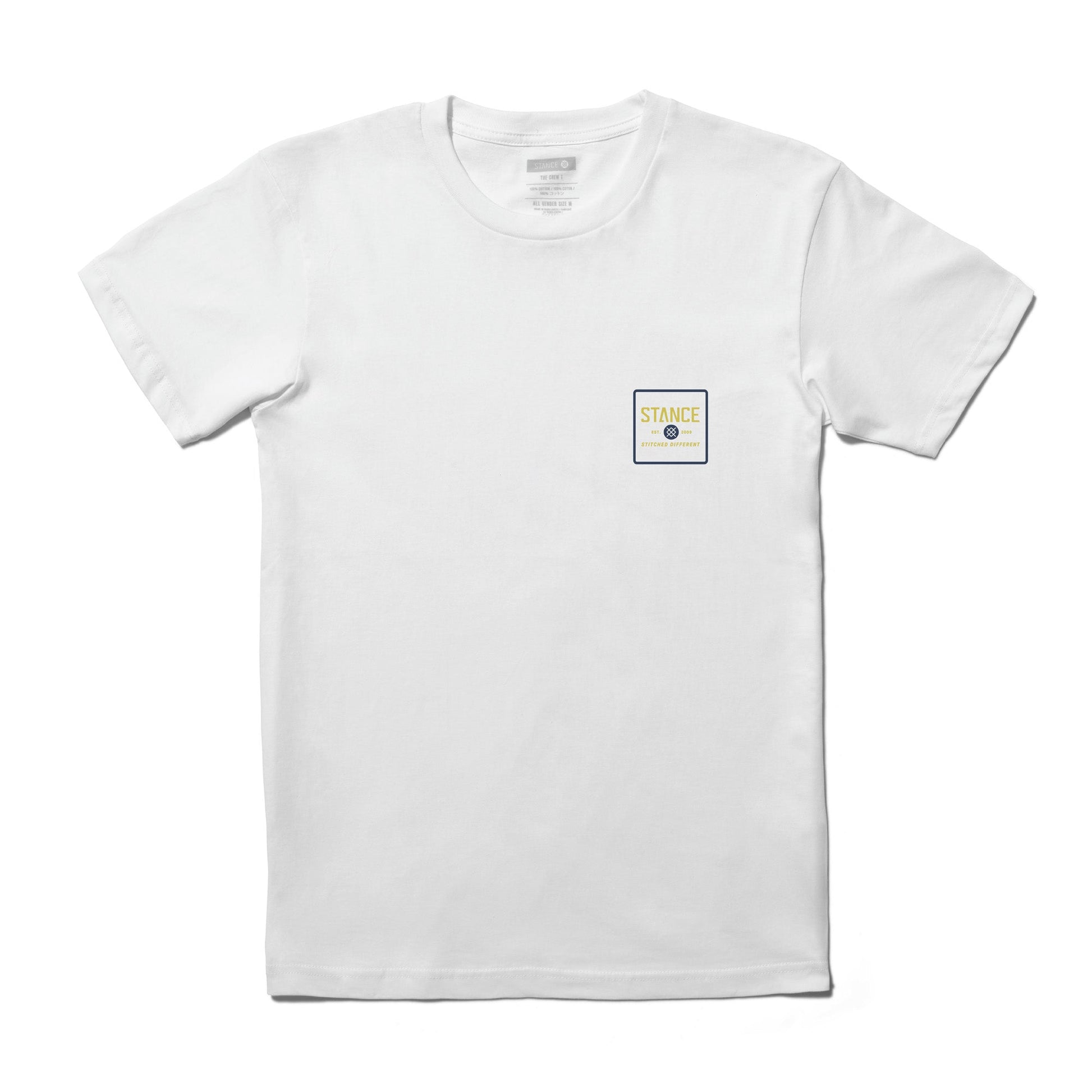 Stance Boxed T Shirt White