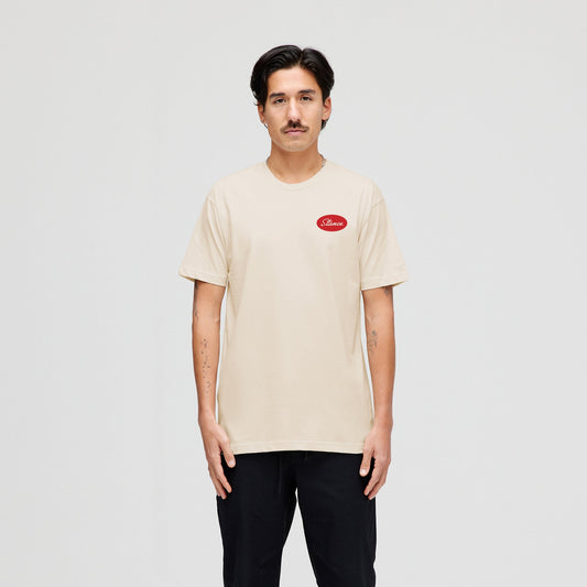 Stance Workshop T-Shirt Vintage White |model