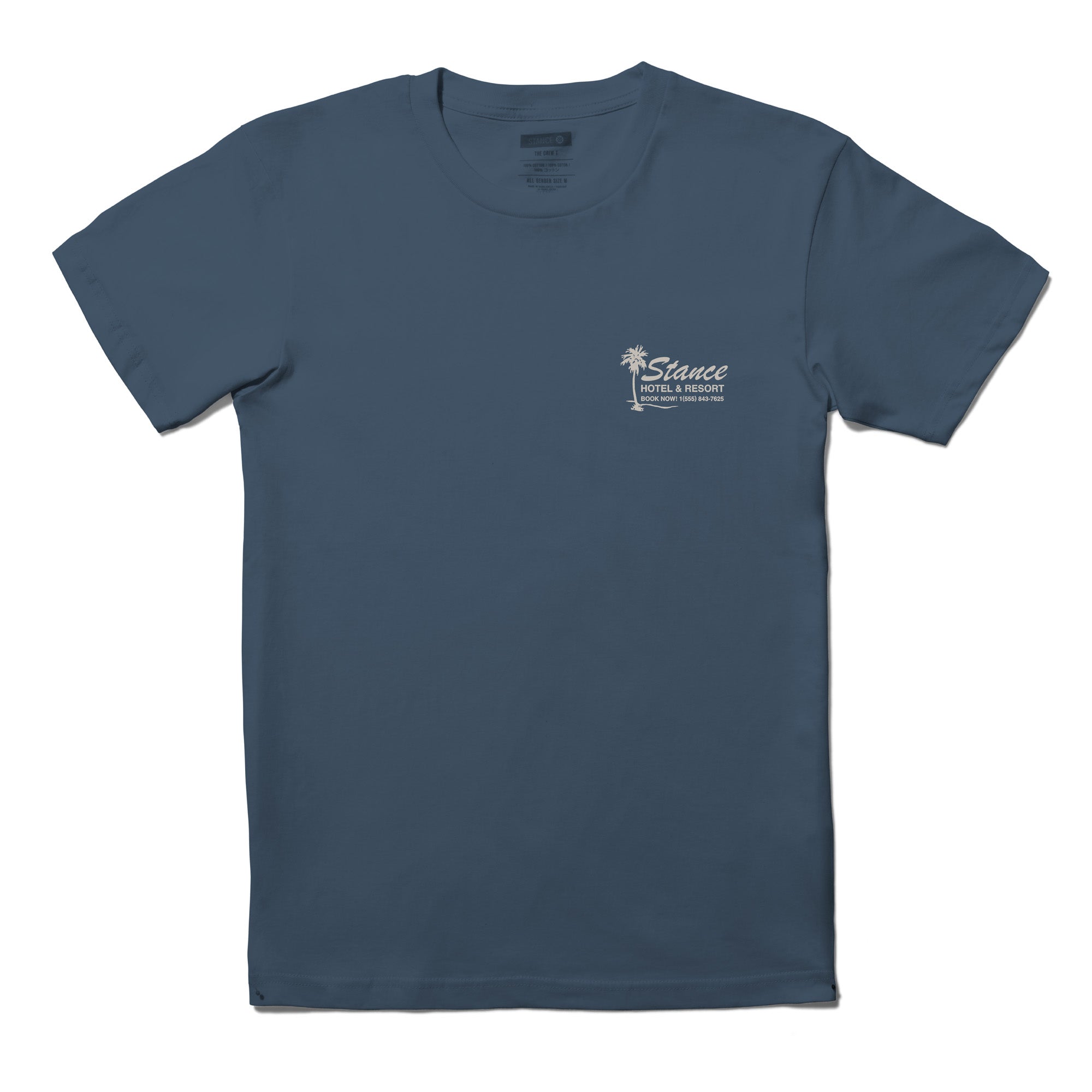 Stance Resort T-Shirt - Sea Blue