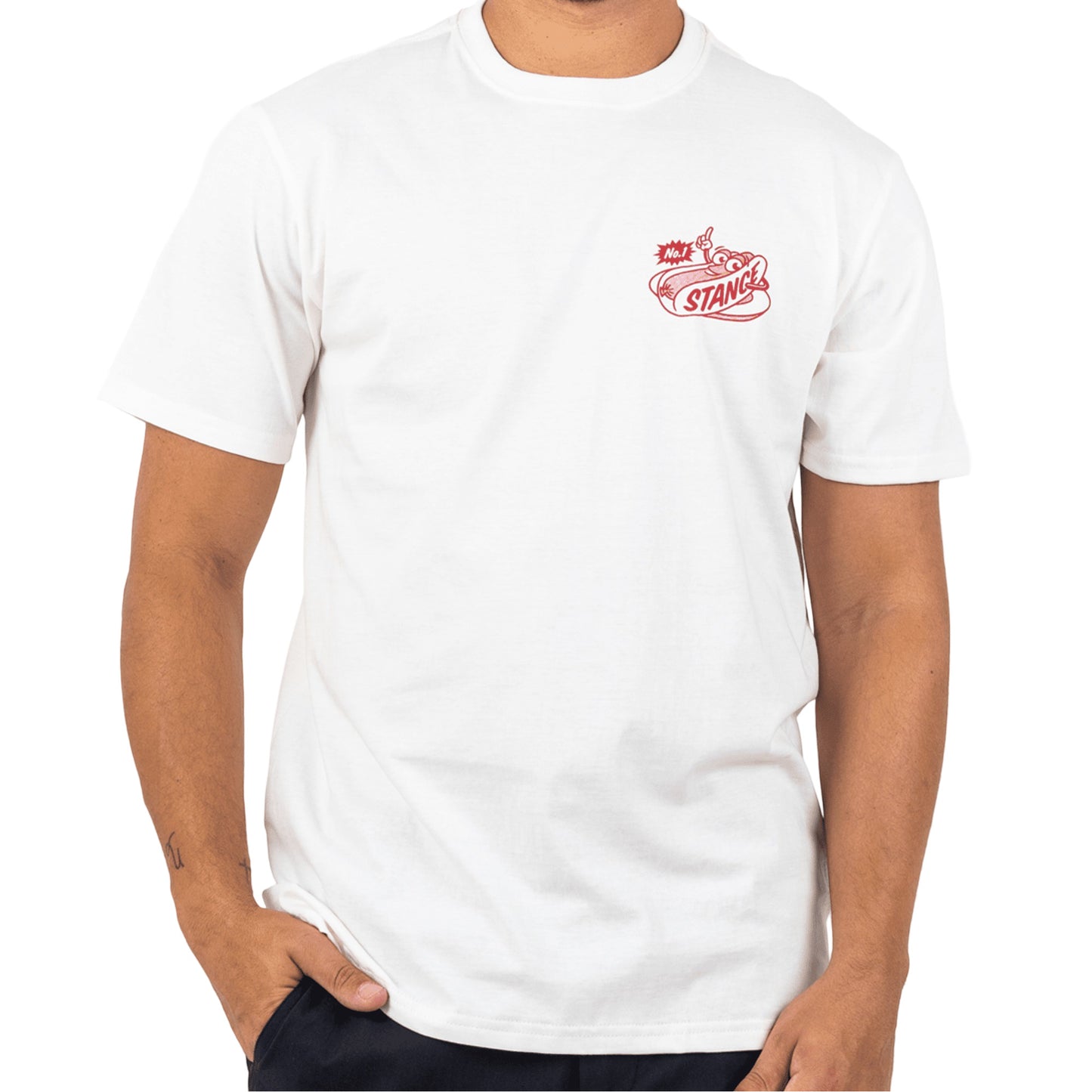 Stance Dog T-Shirt Canvas |model