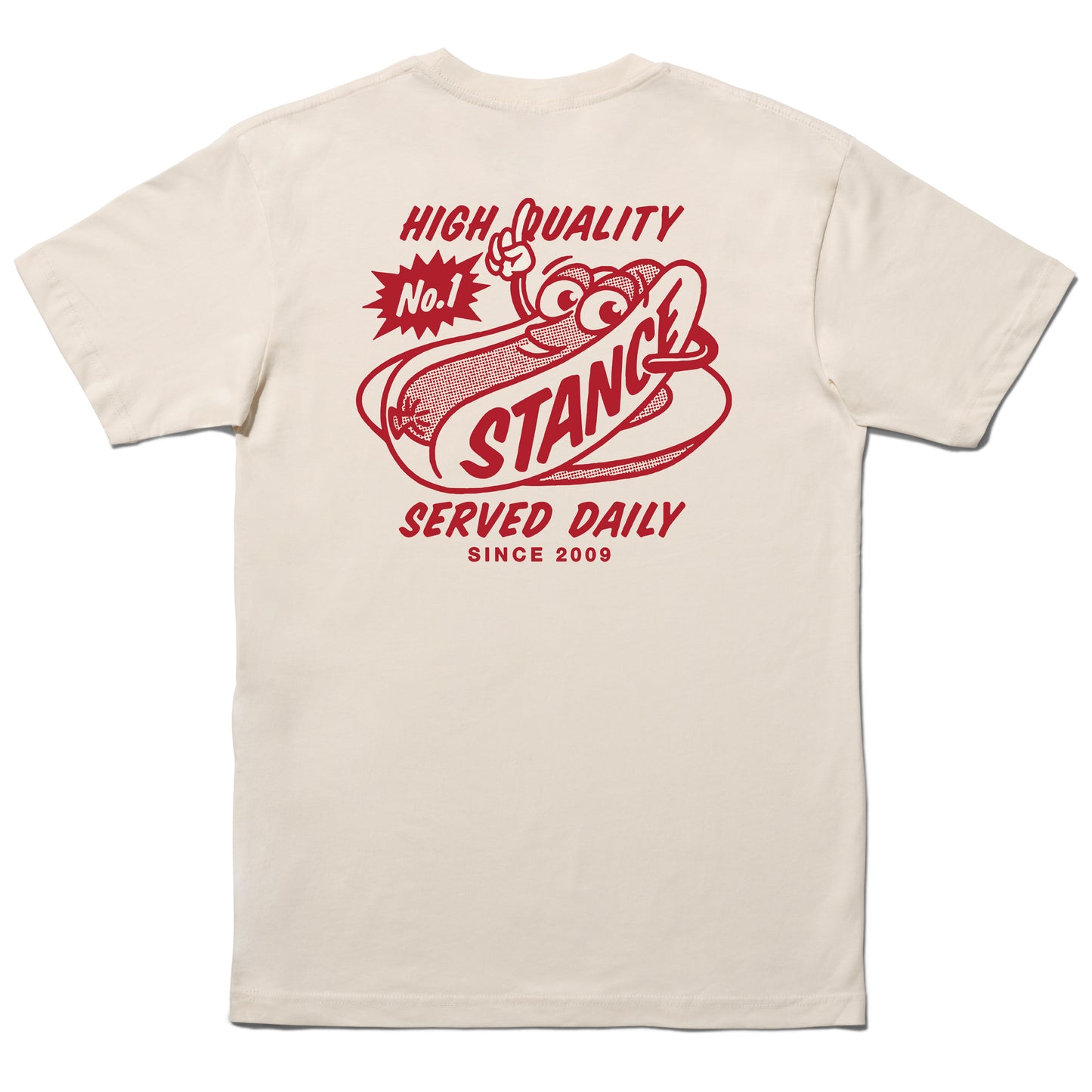 Stance Dog T-Shirt Canvas