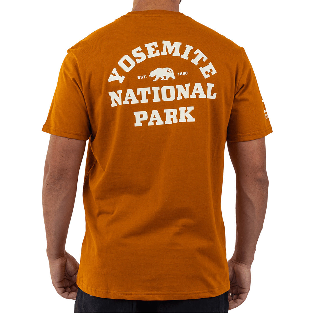 Stance National Park Yosemite T-Shirt Spice |model