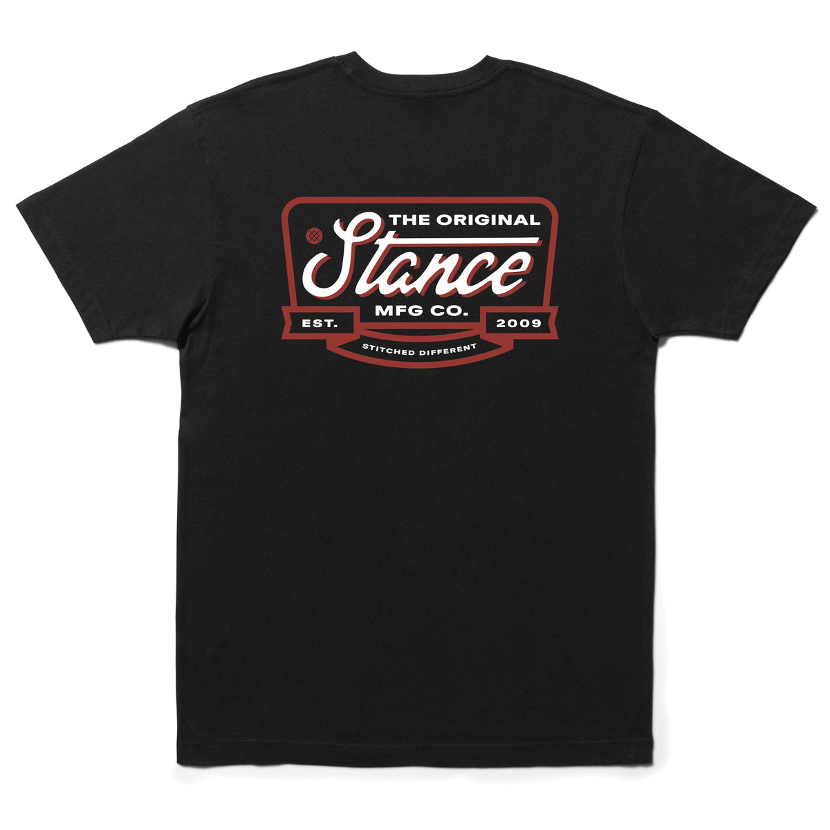 Empty Stance Script Stance Script Seal T-Shirt Black – Stance Europe